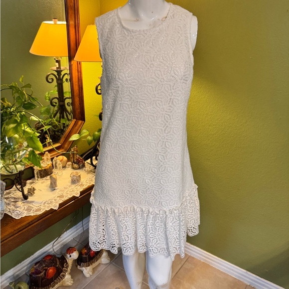 Trina Turk white Lace Dress - Picture 1 of 9